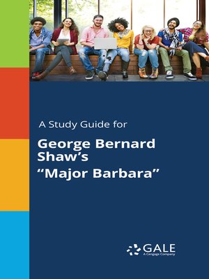 cover image of A Study Guide for George Bernard Shaw's "Major Barbara"